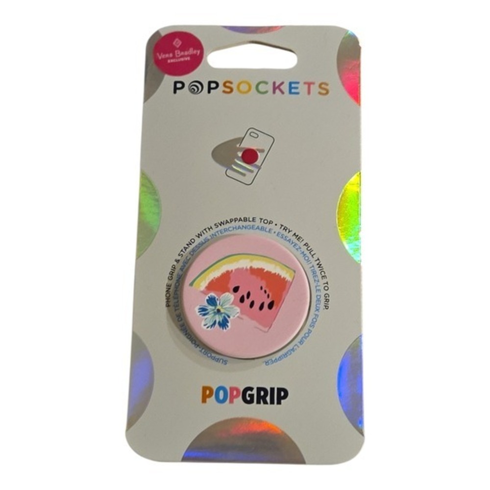 Popsockets Vera Bradley Exclusive: Flower and Watermelon Slice Grip & Stand‎ NEW